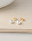 Pearl Stud Earrings