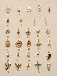 Gold Charm Bracelet