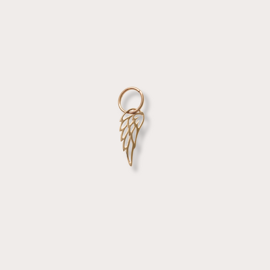 Gold Angel Wing Charm - Going Golden