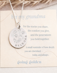For My Grandma Necklace - Going Golden
