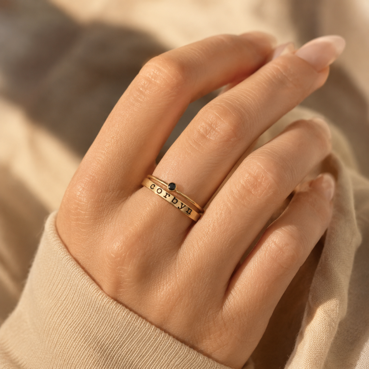 The Ensley Stacking Ring Set