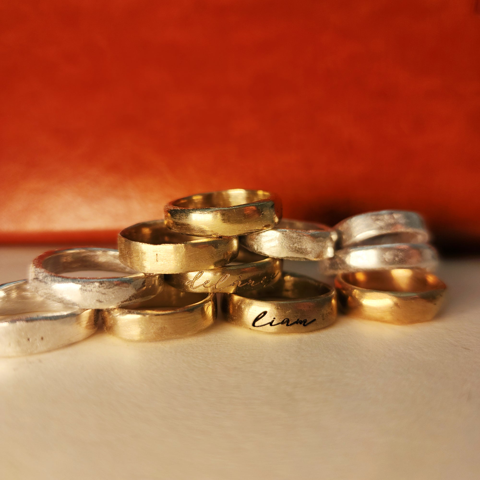 Handmade Organic Personalized Ring