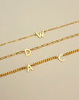 Initial Bracelet - 14K Gold Filled