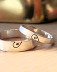 Heart Couples Ring Set