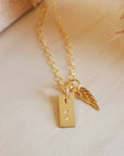 Gold Angel Wing Necklace