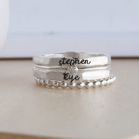 The Kennedy Stacking Ring Set - Going Golden