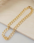 Gold Double Cable Bracelet