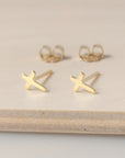 Dainty Cross Stud Earring