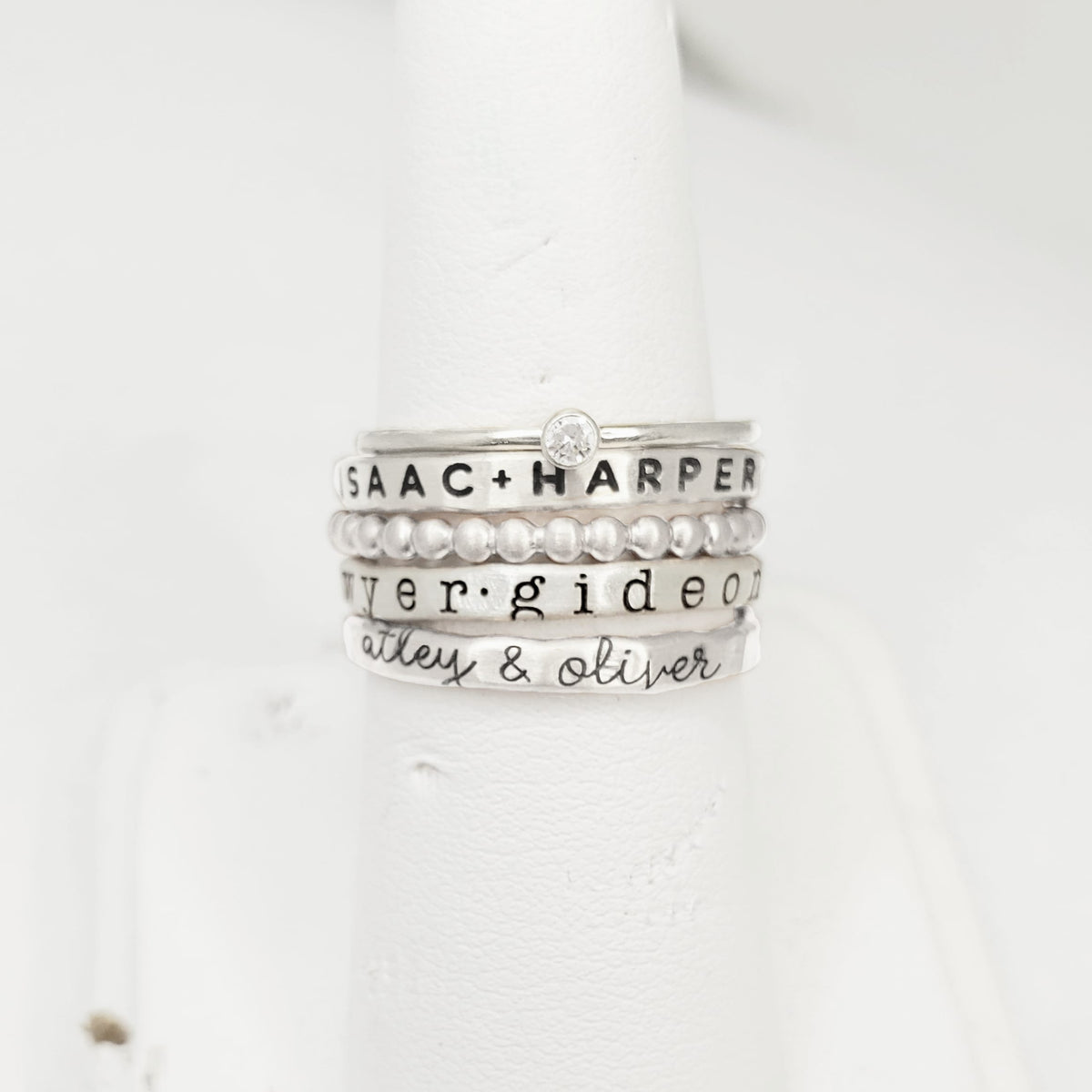 The Amelia Ring Set - Going Golden
