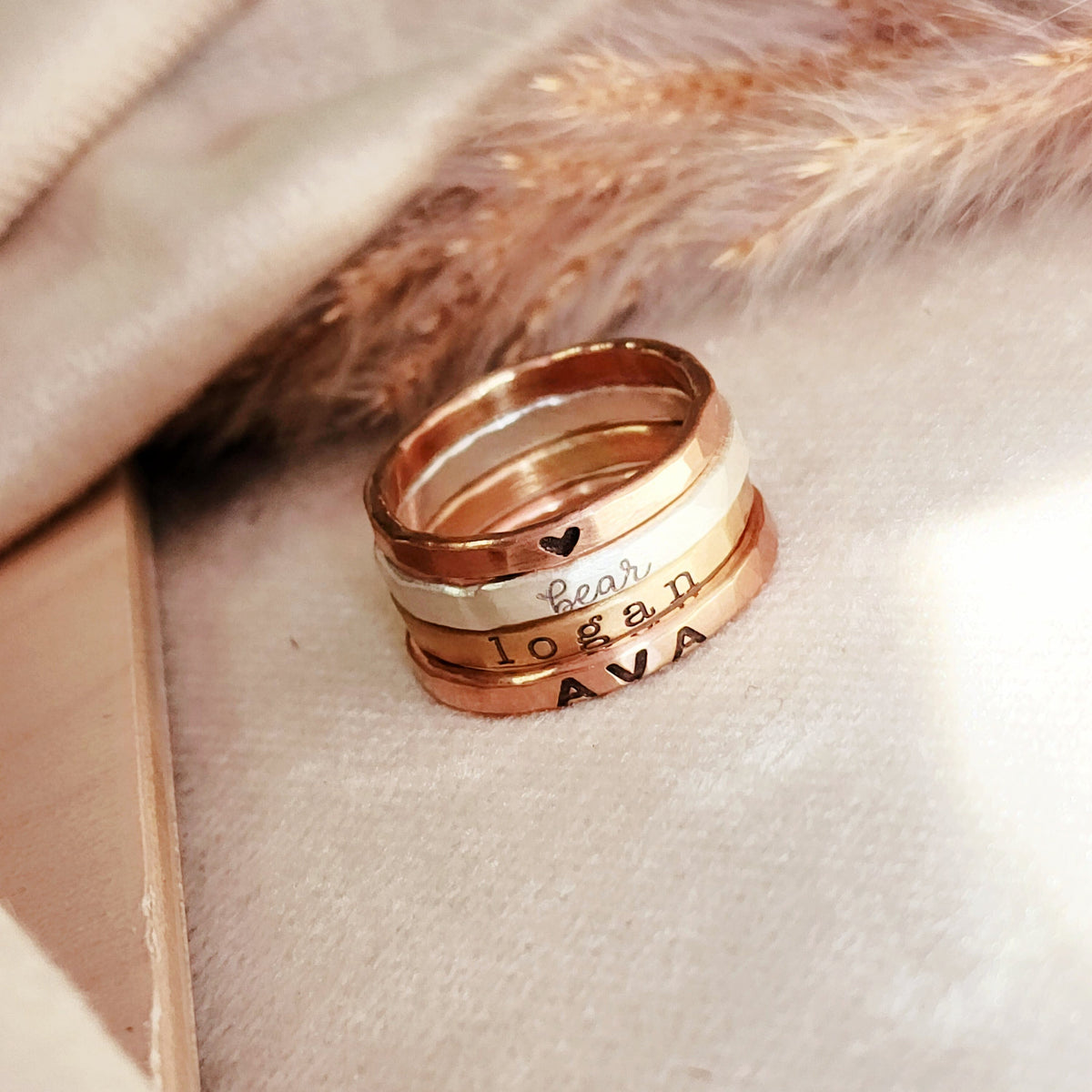 The Juliette Stacking Ring Set - Going Golden