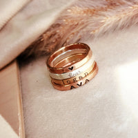 The Juliette Stacking Ring Set - Going Golden