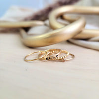 The Everly Stacking Ring Set - Going Golden