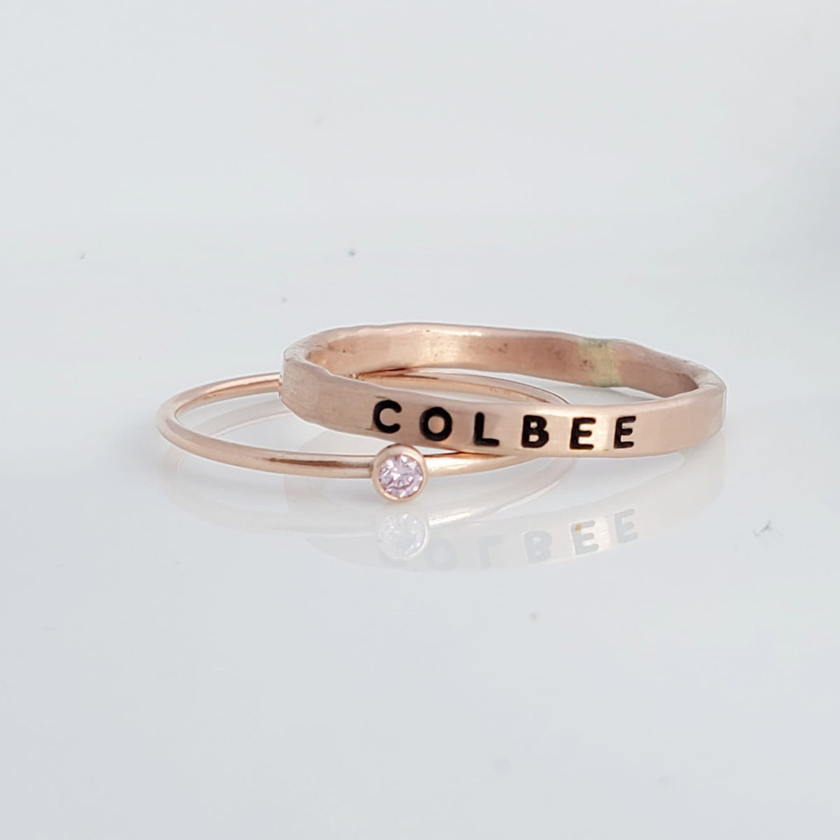 The Ensley Stacking Ring Set - Going Golden