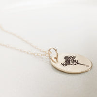 Bouquet Birth Flower Necklace - Going Golden