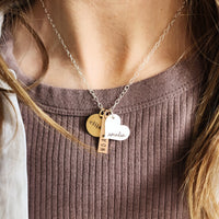 Three Names Necklace - Going Golden