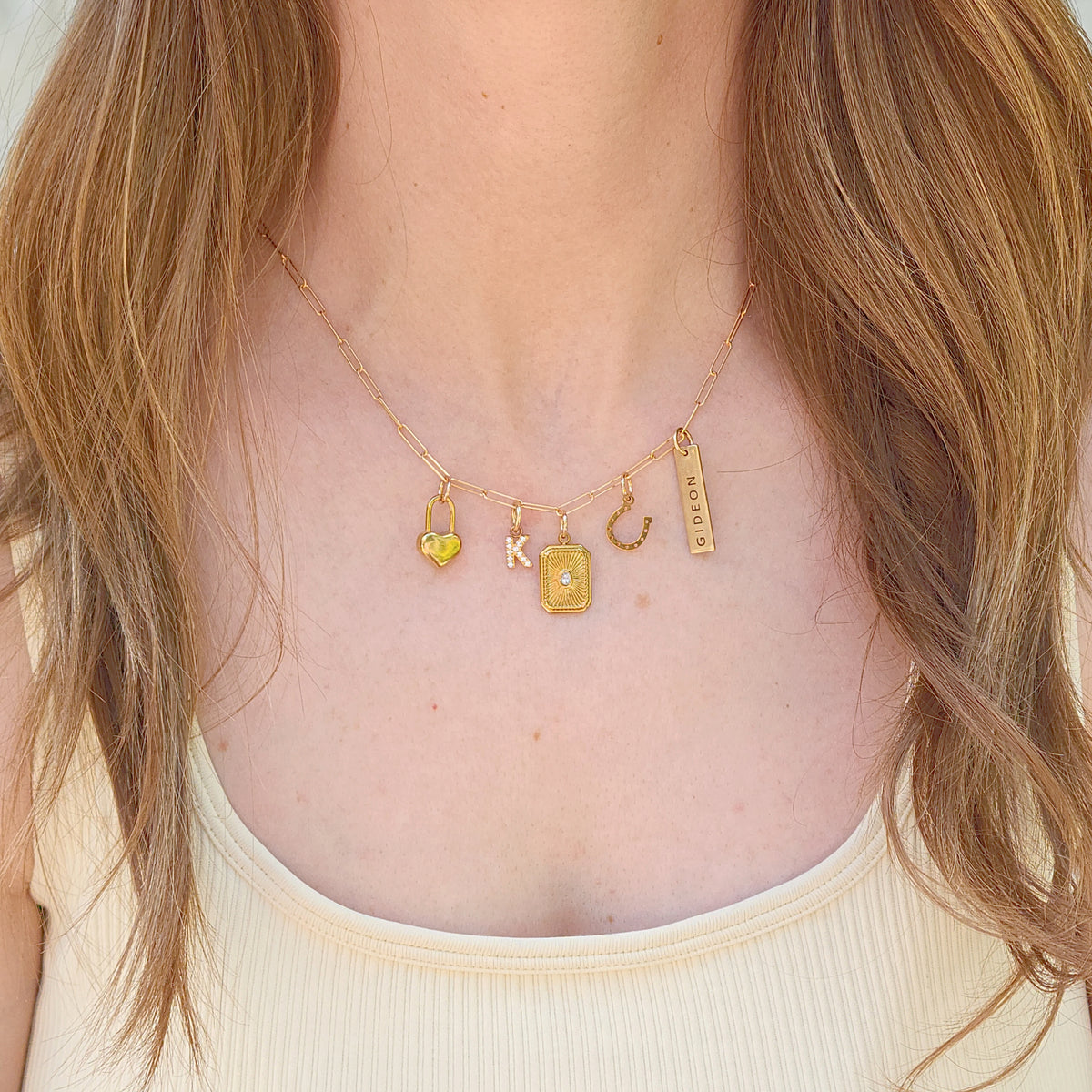 Gold Charm Necklace | Going Golden