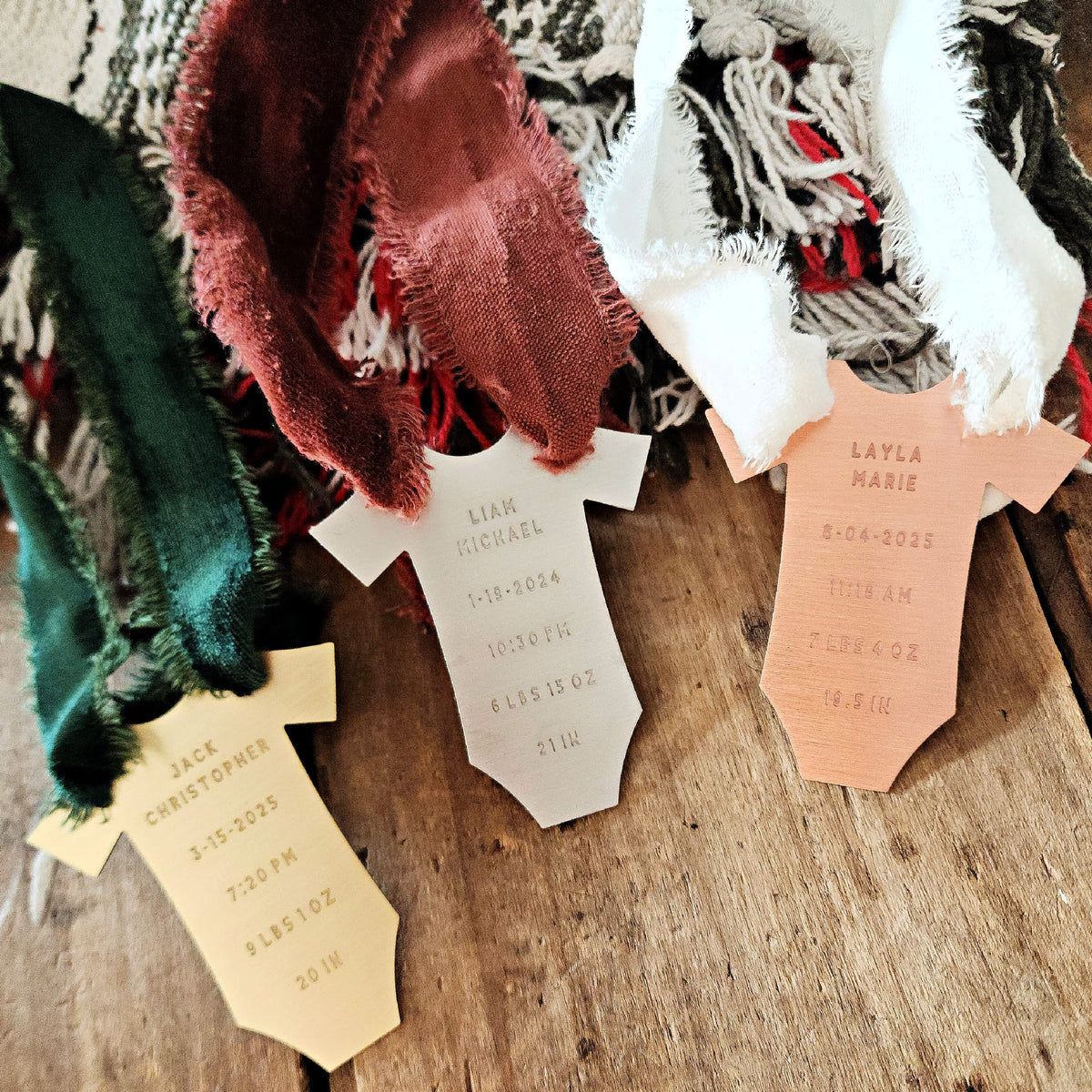 Baby's First Christmas Ornament - Going Golden