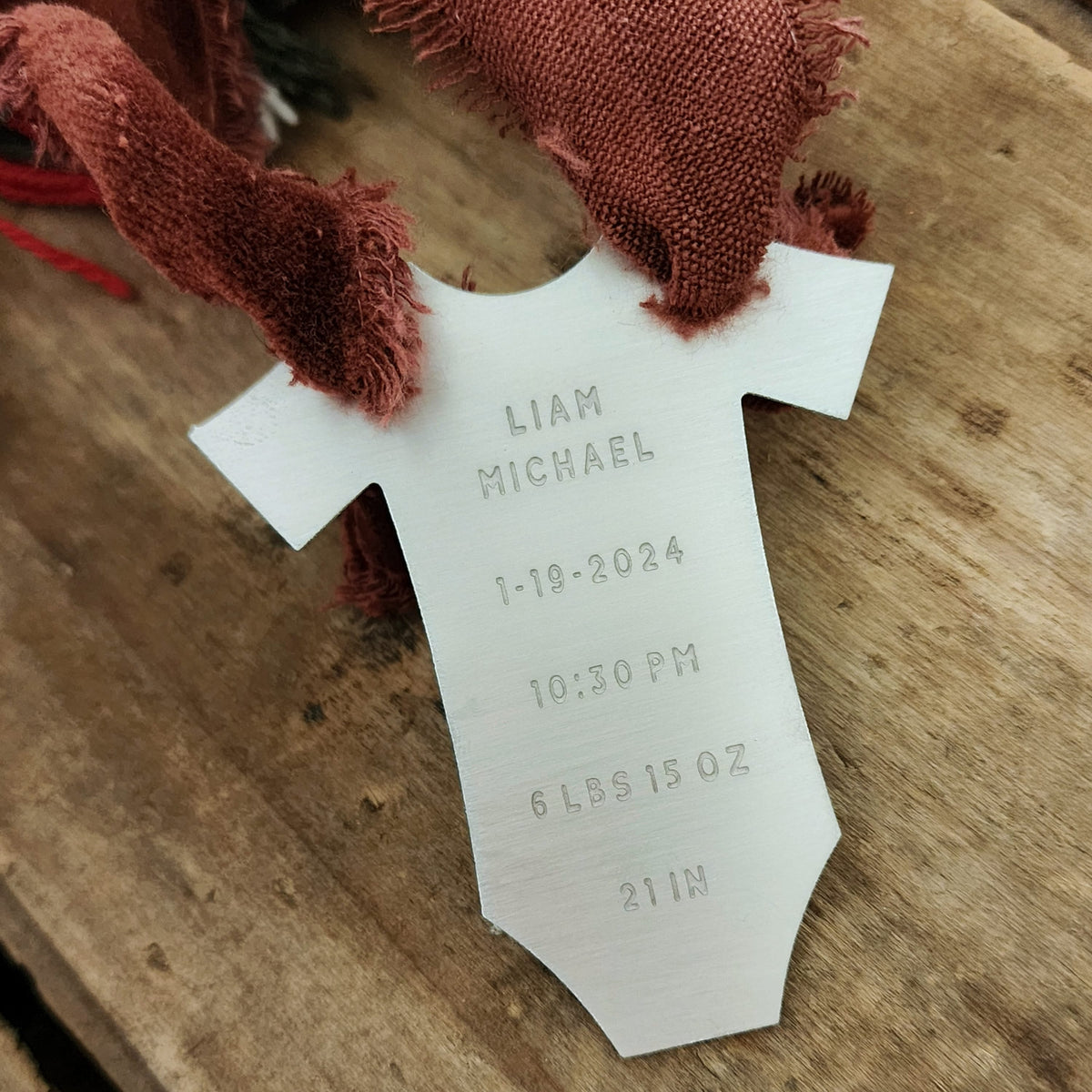 Baby's First Christmas Ornament - Going Golden