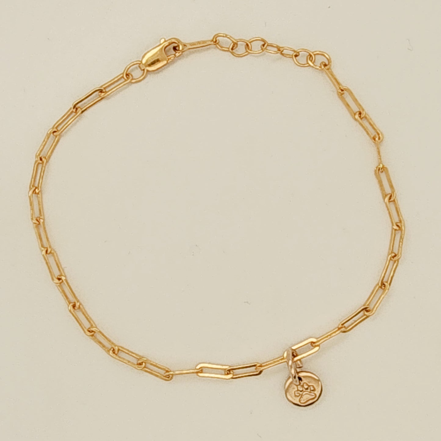 Minimal Tag Bracelet - Going Golden