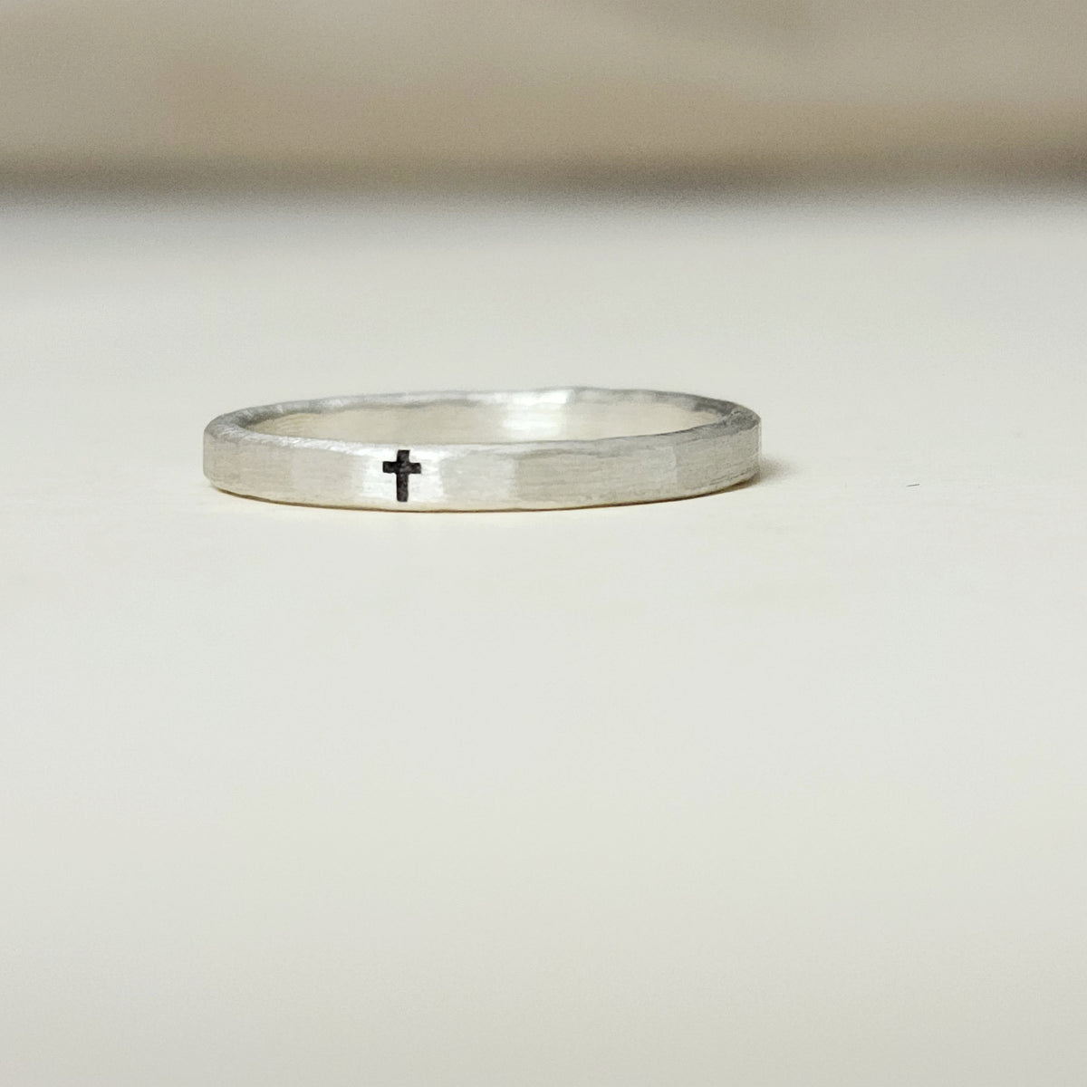For My Daughter - Cross Ring - Going Golden