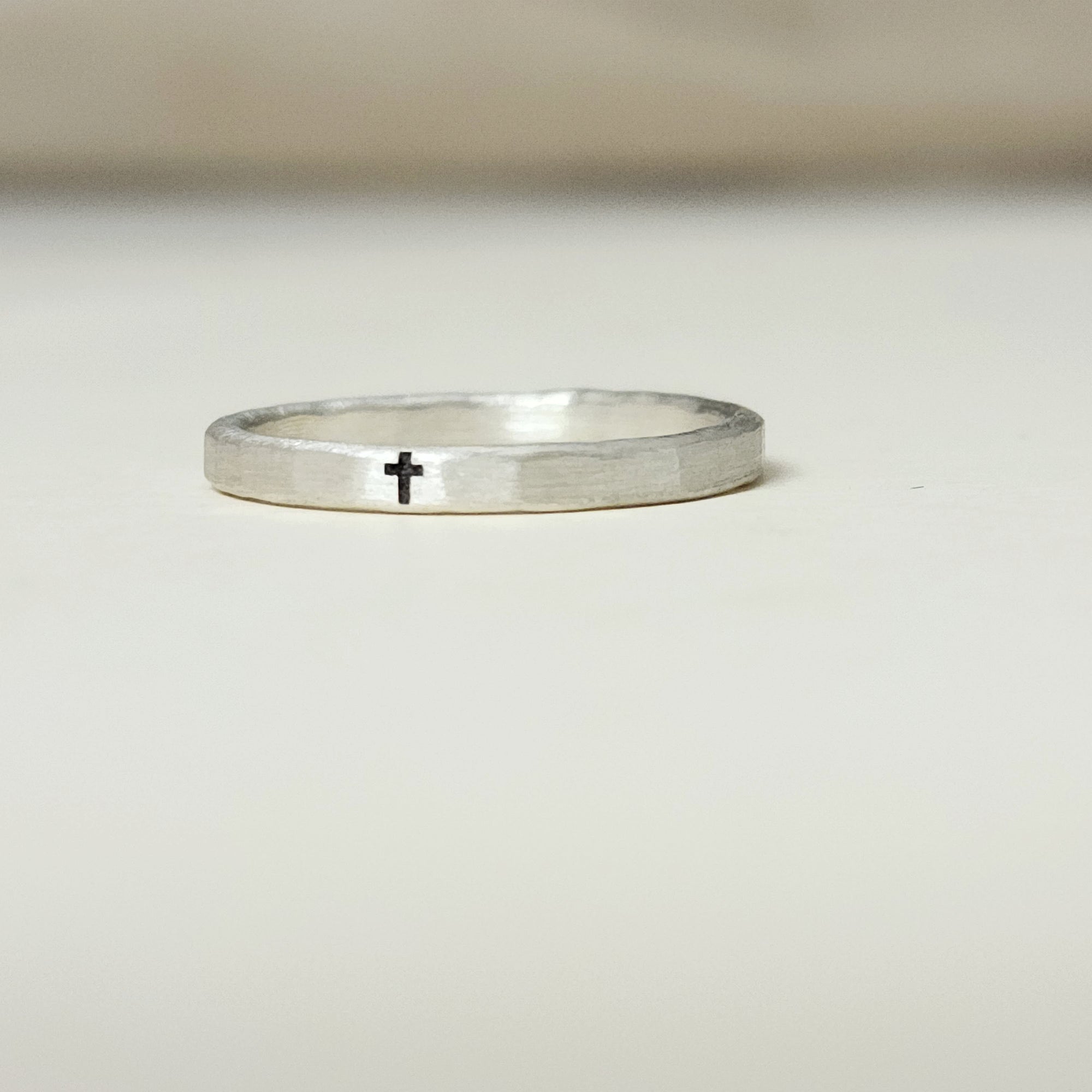 For My Daughter - Cross Ring - Going Golden