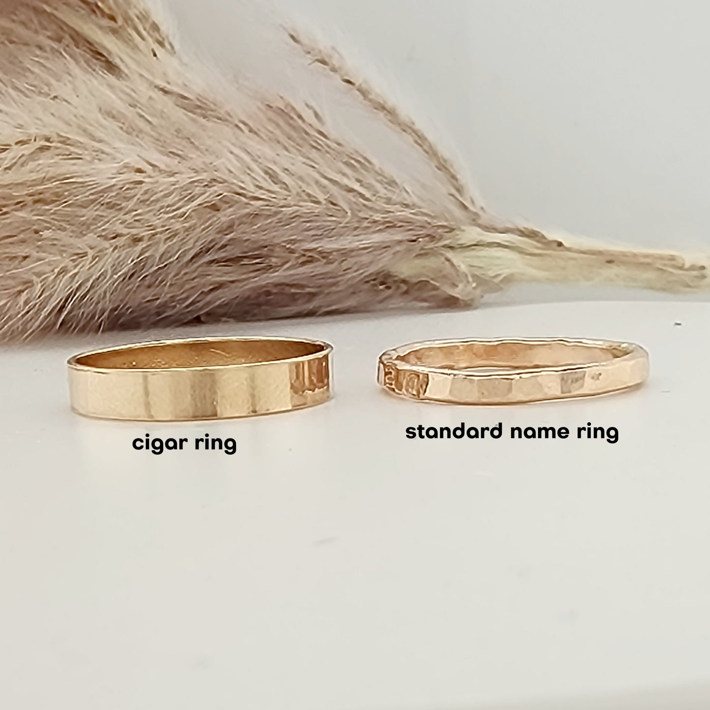 Gold Cigar Ring - Going Golden