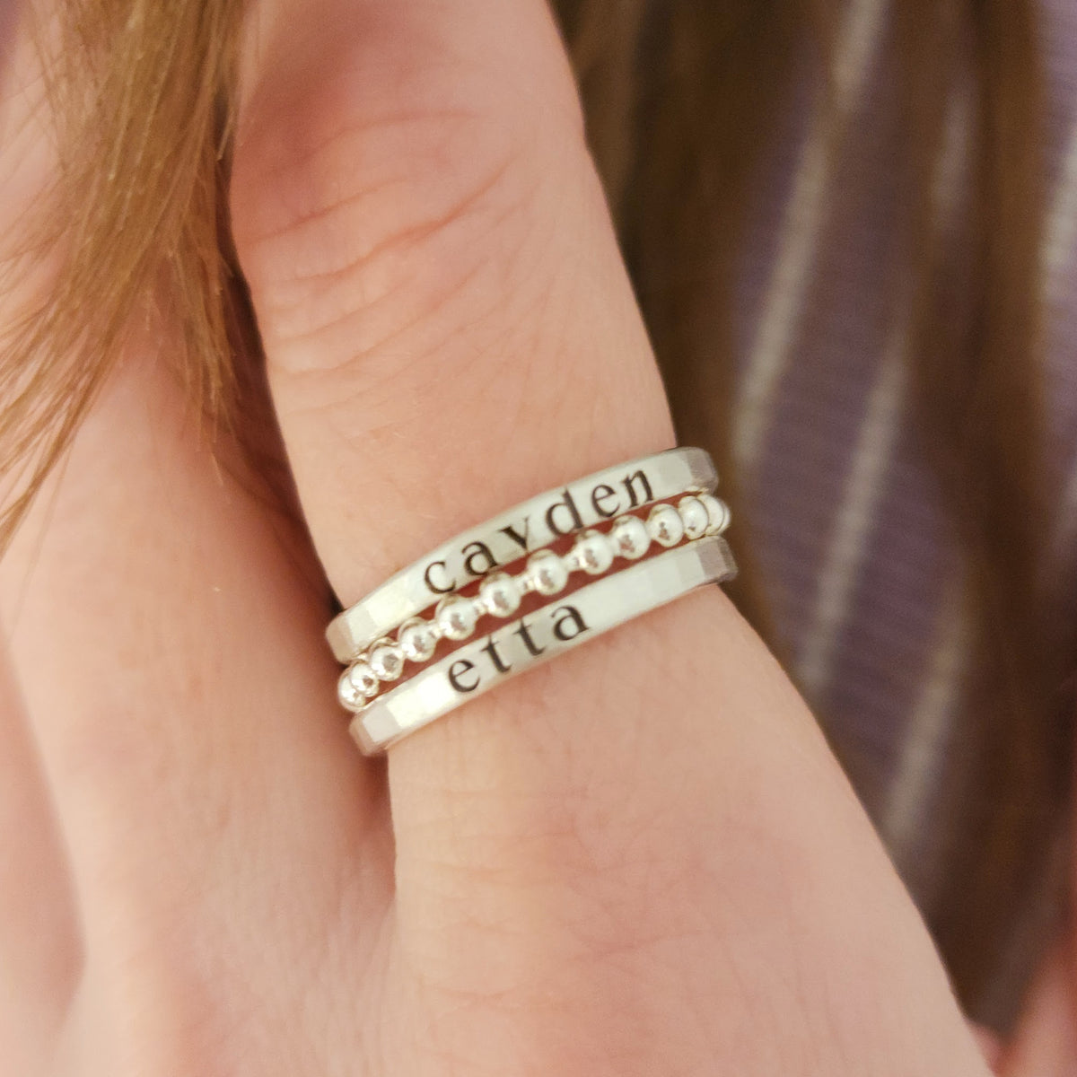 the Blake Ring Set - Going Golden