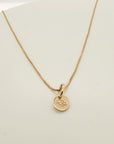 Minimalist Tag Necklace - Going Golden