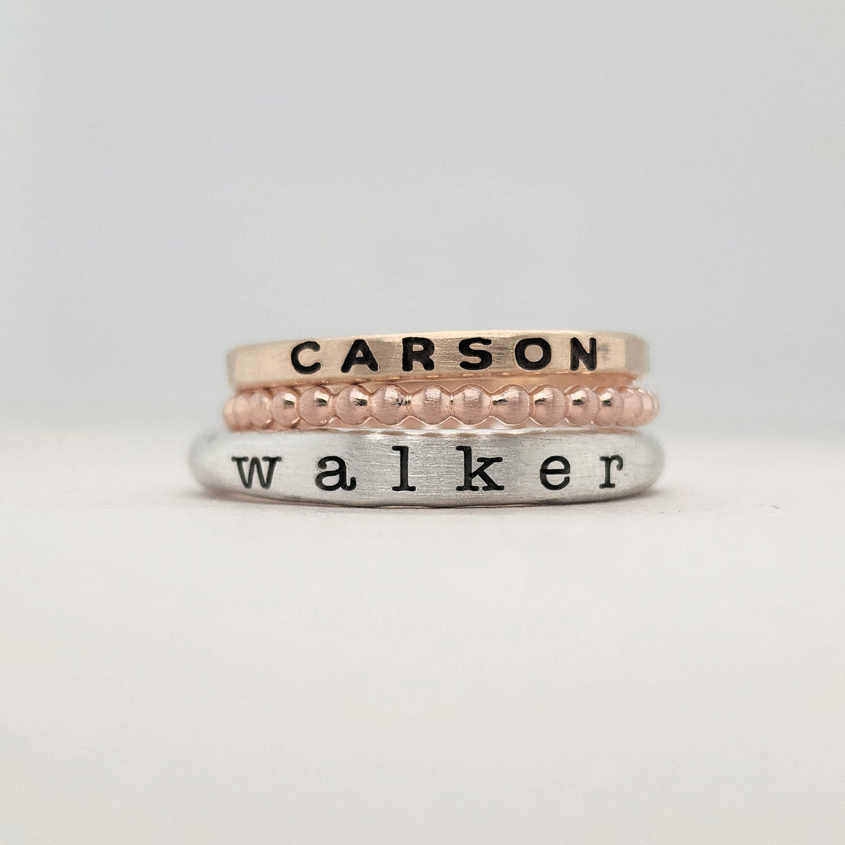 The Ella Stacking Ring Set - Going Golden