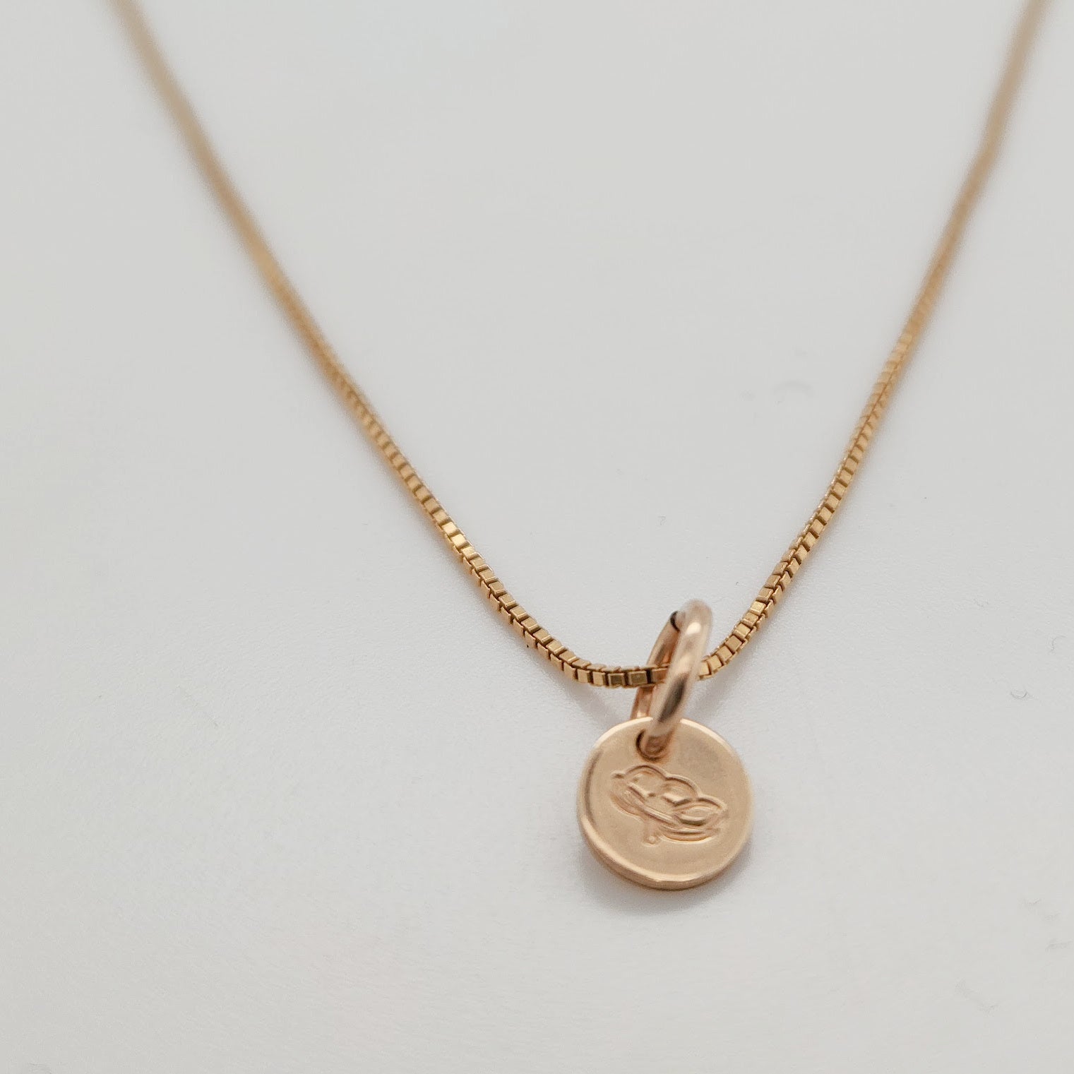 Minimalist Tag Necklace - Going Golden