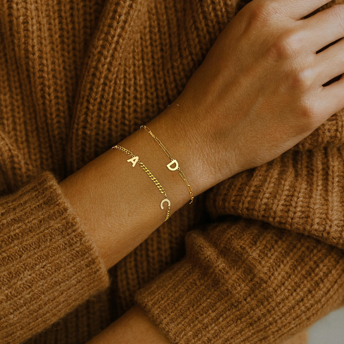 Initial Bracelet - 14K Gold Filled - Going Golden