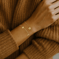 Initial Bracelet - 14K Gold Filled - Going Golden