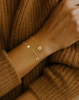 Initial Bracelet - 14K Gold Filled