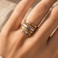 The Laurel Stacking Ring Set