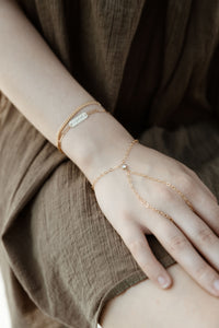 Gold Curb Bracelet - Going Golden