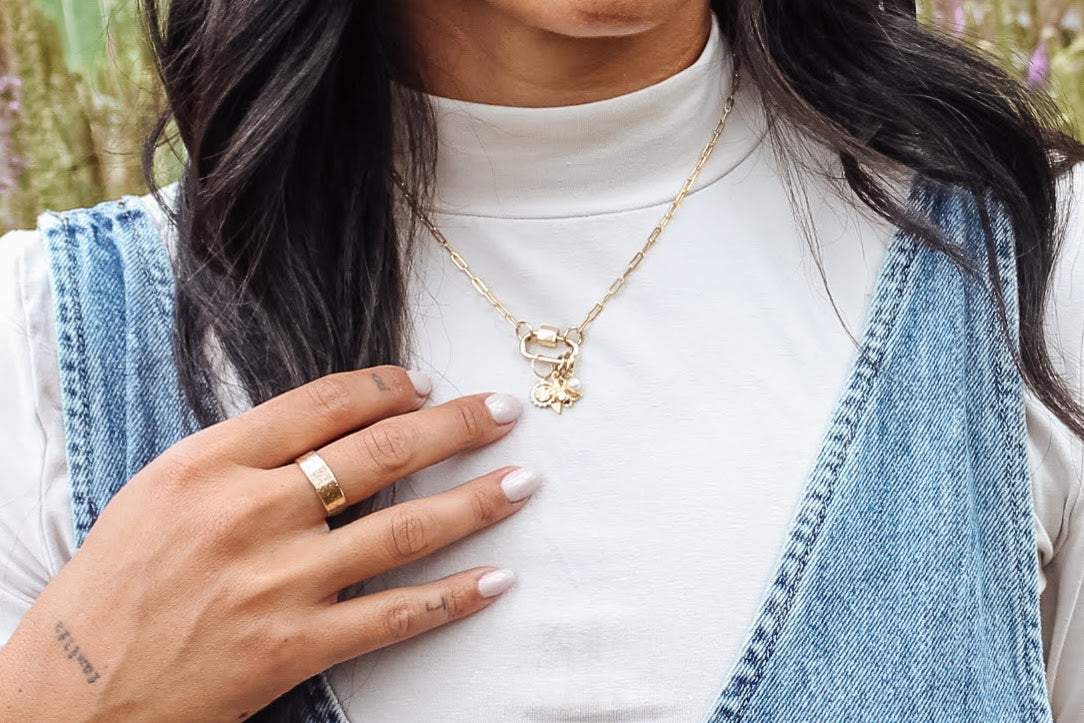 silver and gold jewelry
