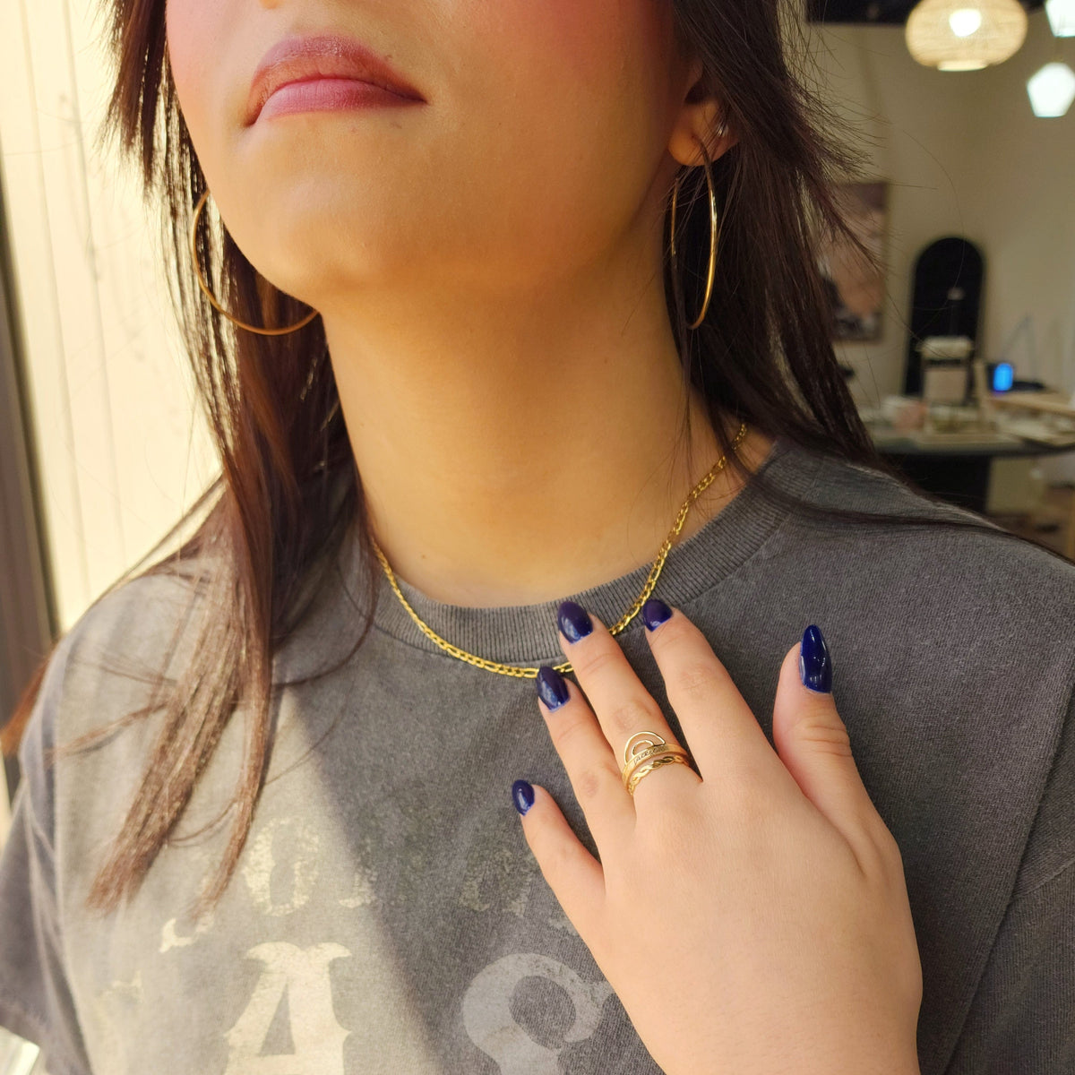 The Maren Stacking Ring Set - Going Golden