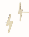 Lightning Earrings - Going Golden