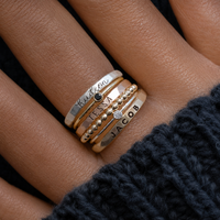 The Maya Stacking Ring Set