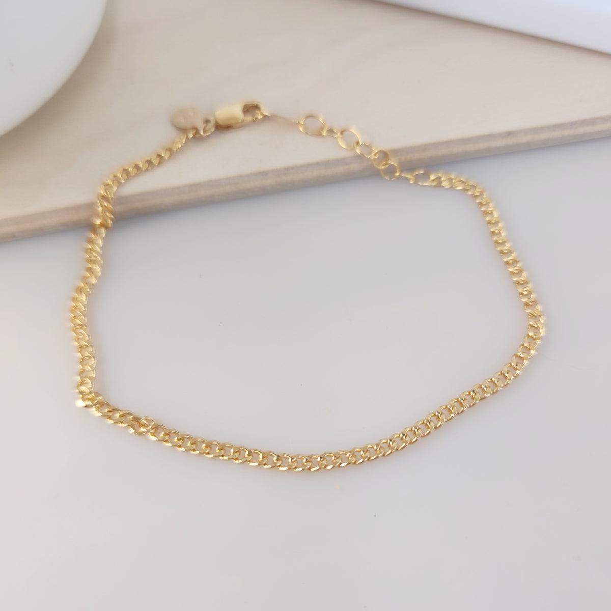 Gold Curb Bracelet - Going Golden