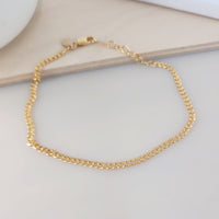 Gold Curb Bracelet - Going Golden
