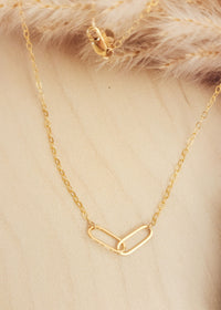 Linked Necklace - Going Golden