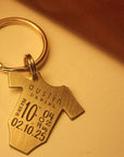 Baby Statistics Keychain