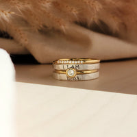 The Athena Stacking Ring Set - Going Golden