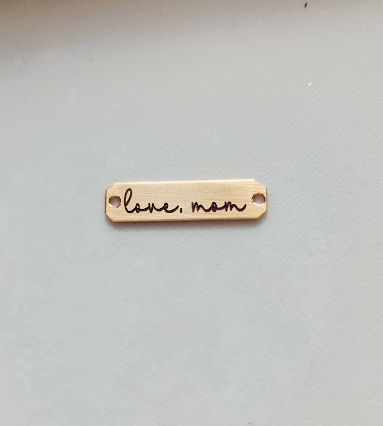 Handwriting Bracelet - Going Golden