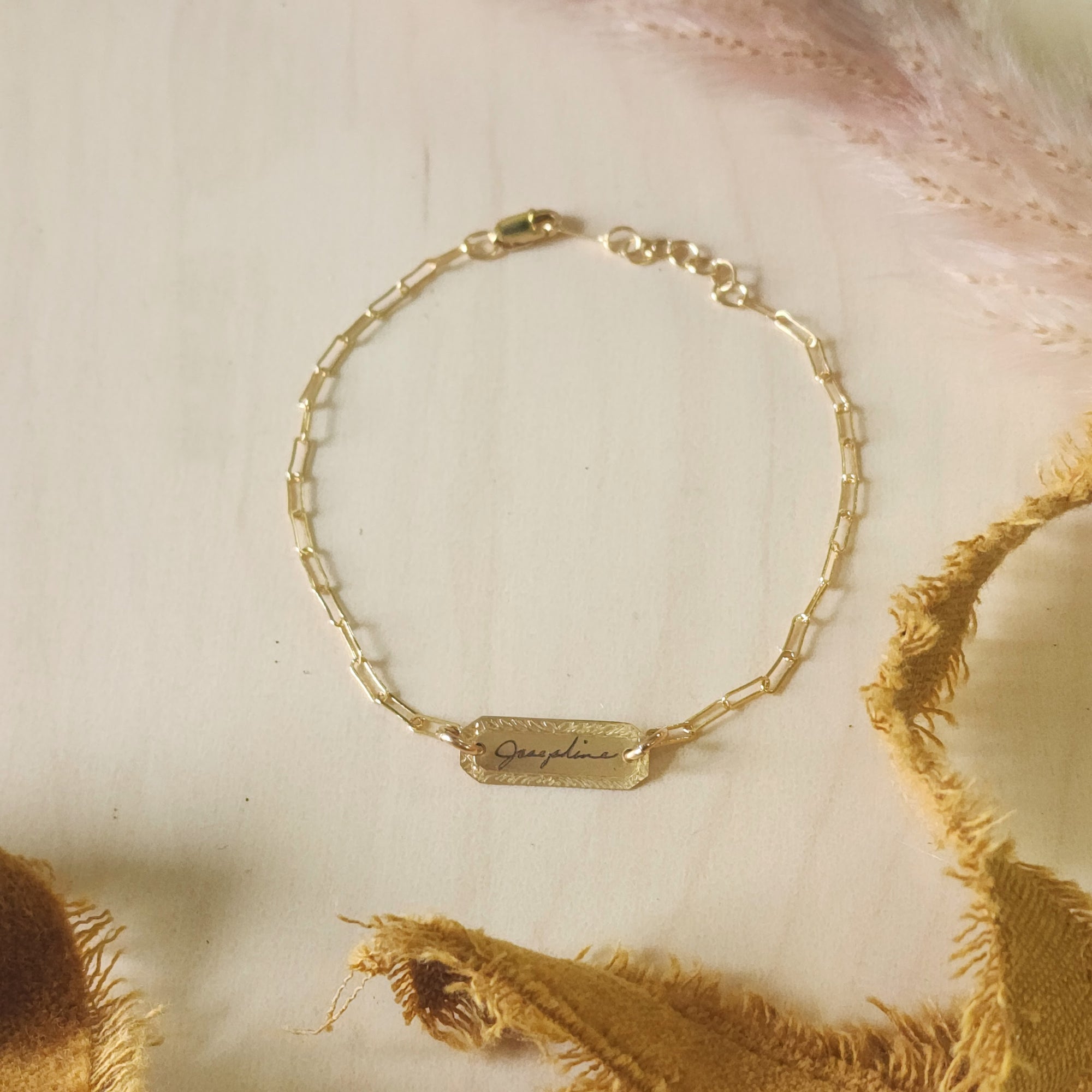 Handwriting Bracelet