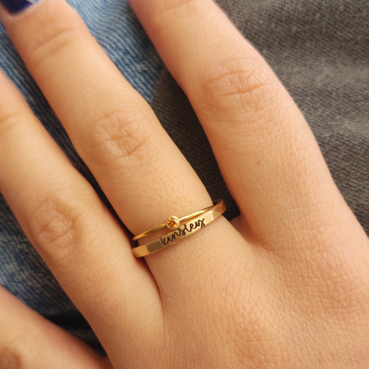 The Clara Stacking Ring Set - Going Golden