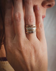 The Laurel Stacking Ring Set