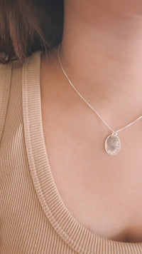 Oval Name Necklace