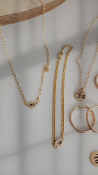 Favorite Year Necklace